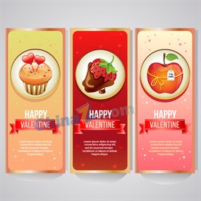 情人节BNNER矢量设计